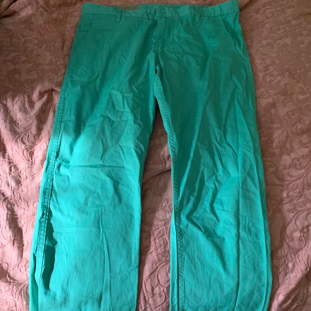 Dockers mint khakis